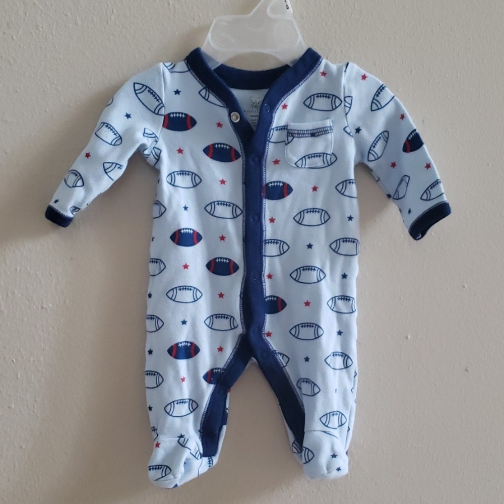 Boys footie one piece